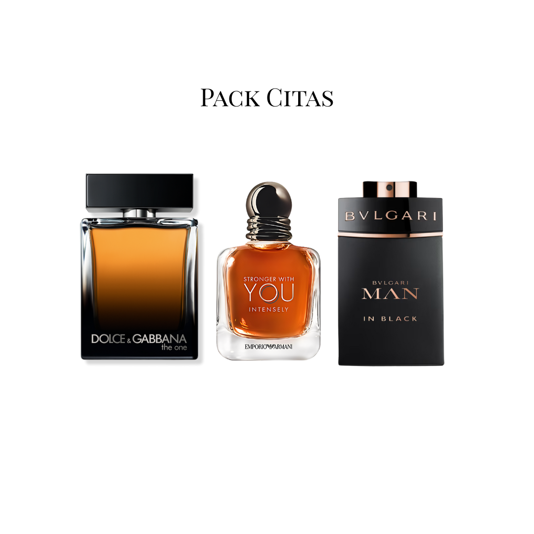 Pack Citas – Perfumes Masculinos que No Fallan