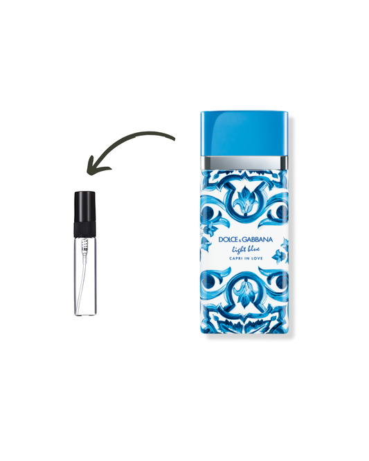 Decant Light Blue Capri In Love EDP